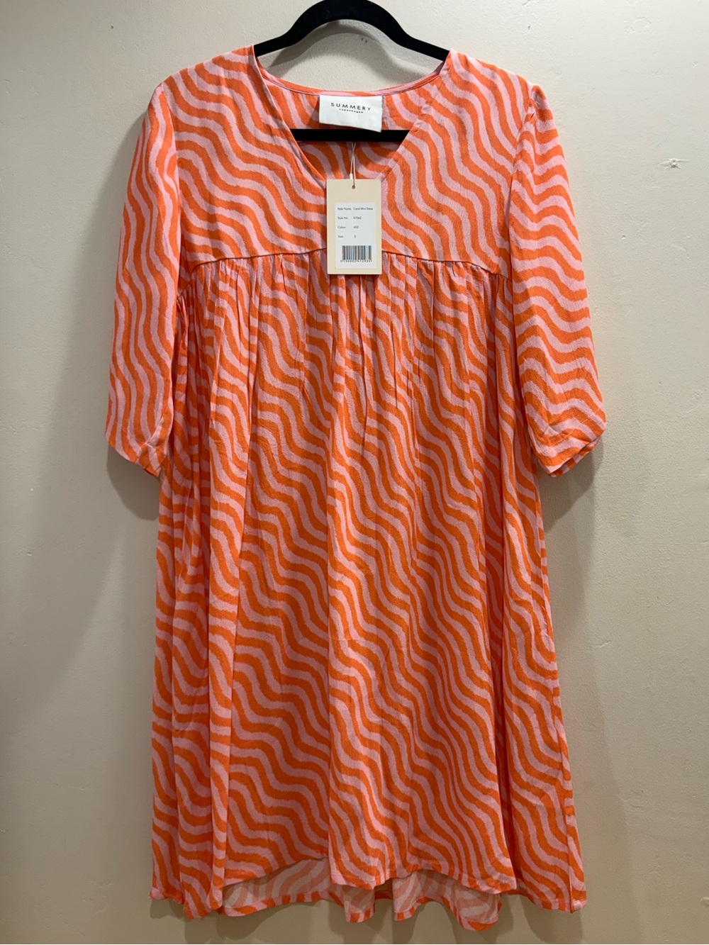 SUMMERY Copenhagen Carol Geometric Mini Dress NWT Small